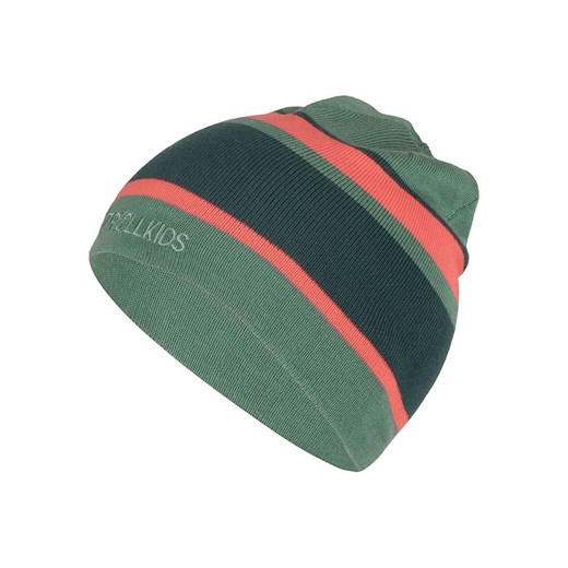 Trollkids Czapka beanie &quot;Nordland&quot; w kolorze zielonym ze sklepu Limango Polska w kategorii Czapki dziecięce - zdjęcie 186270055