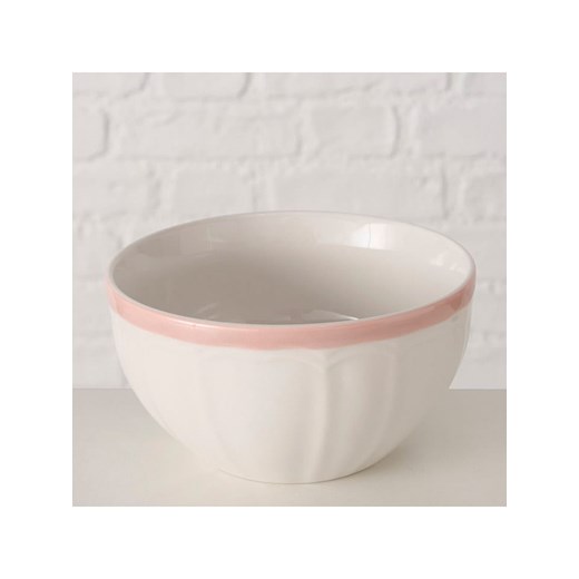 Boltze Miska "Juna" w kolorze biało-jasnoróżowym na musli - Ø 14 cm - id: 17554624 - marki Boltze - 186270078 Boltze Miska "Juna" w kolorze biało-jasnoróżowym na musli - Ø 14 cm ze sklepu Limango Polska w kategorii Naczynia - zdjęcie 186270078