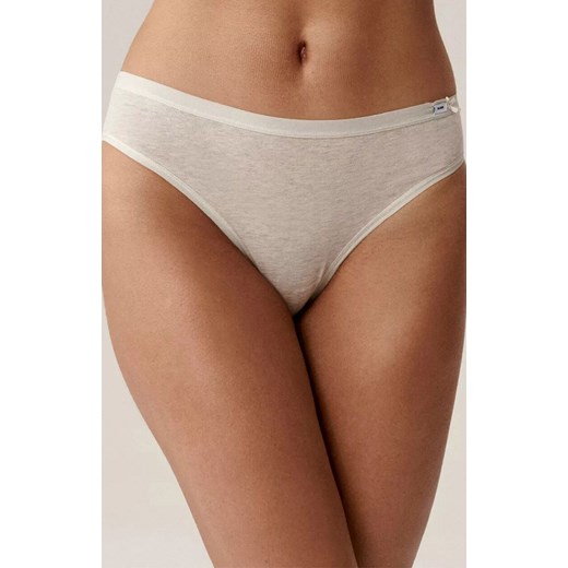 Atlantic 3-pack figi damskie Bikini 3CLP-001-BEZ/BEZM/ZIEJ, Kolor beżowo-zielony, Rozmiar M, ATLANTIC ze sklepu Intymna w kategorii Majtki damskie - zdjęcie 186270387