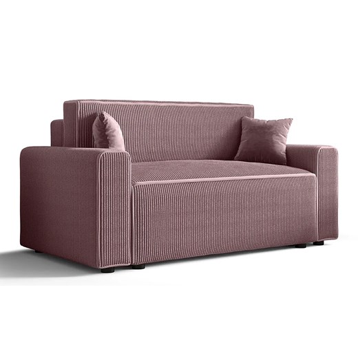 Różowa rozkładana sofa z pojemnikiem Z4-F02 ze sklepu Edinos.pl w kategorii Sofy i kanapy - zdjęcie 186270669