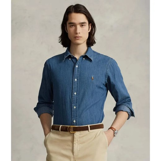POLO RALPH LAUREN Koszula | Custom fit | denim ze sklepu Gomez Fashion Store w kategorii Koszule męskie - zdjęcie 186270717