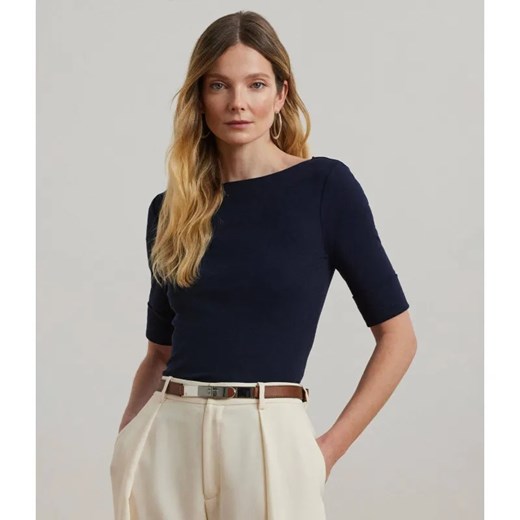 LAUREN RALPH LAUREN Bluzka JUDY | Slim Fit ze sklepu Gomez Fashion Store w kategorii Bluzki damskie - zdjęcie 186270725