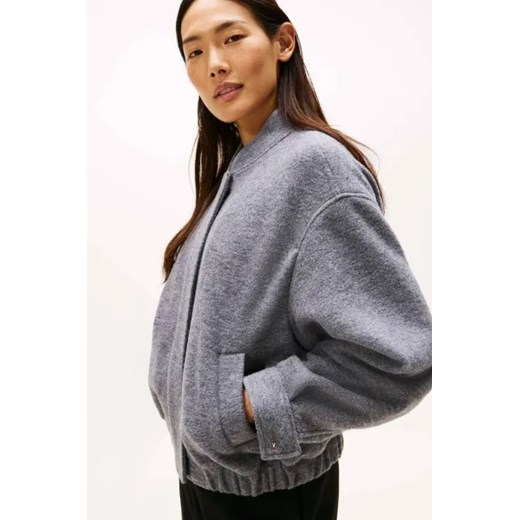 Tommy Hilfiger Wełniana kurtka bomber Bleecker | Regular Fit Tommy Hilfiger 38 Gomez Fashion Store