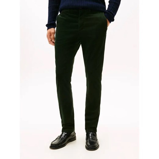 Tommy Hilfiger Sztruksowe spodnie chino DENTON | Straight fit ze sklepu Gomez Fashion Store w kategorii Spodnie męskie - zdjęcie 186272086