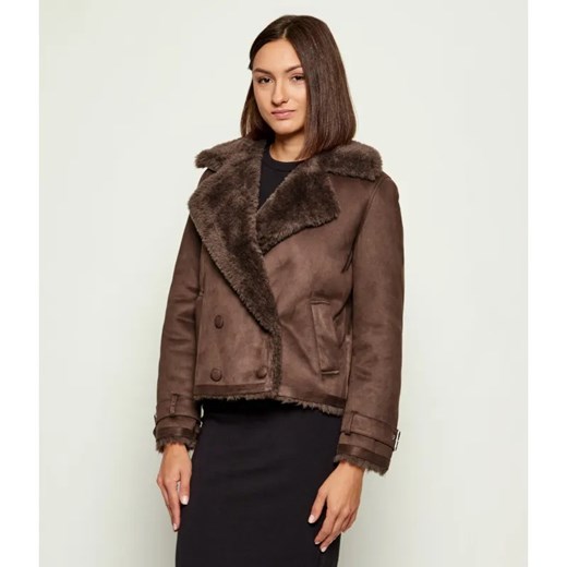 Liu Jo Kożuch | Regular Fit | shearling ze sklepu Gomez Fashion Store w kategorii Kożuchy - zdjęcie 186272177