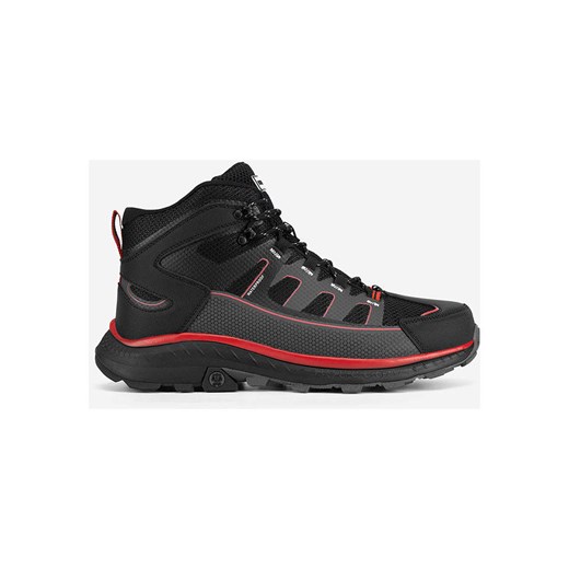 Hunter Buty trekkingowe &quot;Peak RT Mid&quot; w kolorze czarno-czerwono-szarym Hunter 42 promocja Limango Polska
