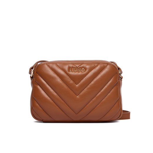 Torebka Liu Jo Lunny AF5187 E0426 Brązowy ze sklepu eobuwie.pl w kategorii Listonoszki - zdjęcie 186272495