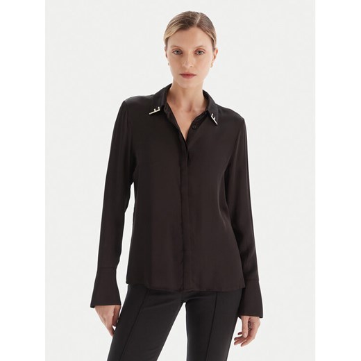 Fracomina Koszula FS25WT6010W65101 Czarny Regular Fit ze sklepu MODIVO w kategorii Koszule damskie - zdjęcie 186272725