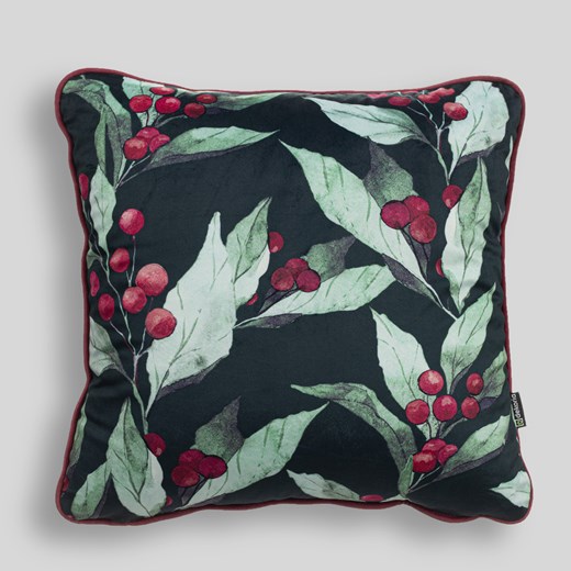 Poszewka na poduszkę Holly Bliss 43x43 cm ze sklepu dekoria.pl w kategorii Dekoracje bożonarodzeniowe - zdjęcie 186274647