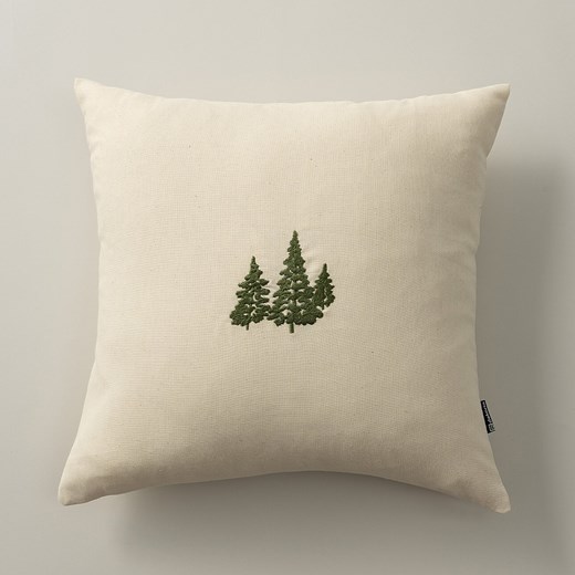 Poszewka na poduszkę Three Christmas Trees 43x43 cm ze sklepu dekoria.pl w kategorii Dekoracje bożonarodzeniowe - zdjęcie 186274659