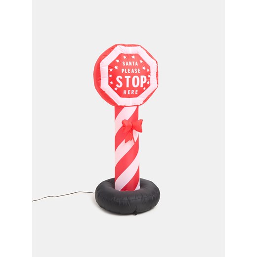 Sinsay - Dmuchana dekoracja świąteczna z lampkami LED - wielobarwny Sinsay One Size Sinsay