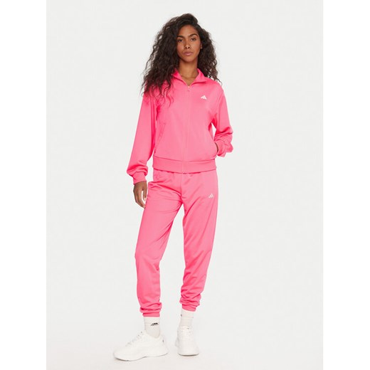 adidas Dres Essentials Feel Cozy JX0518 Różowy Regular Fit ze sklepu MODIVO w kategorii Dresy damskie - zdjęcie 186277826