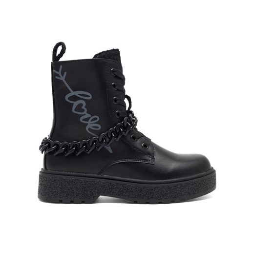 Nelli Blu Botki CS6169-02 Czarny ze sklepu MODIVO w kategorii Buty zimowe dziecięce - zdjęcie 186277837