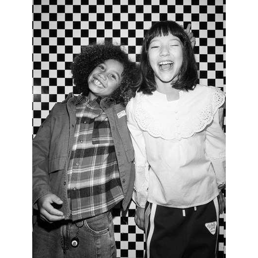 Reserved - Bawełniana koszula w kratę - pomarańczowy - id: 044FO-22X - marki Reserved - 186278285 Reserved - Bawełniana koszula w kratę - pomarańczowy ze sklepu Reserved w kategorii Koszule chłopięce - zdjęcie 186278285