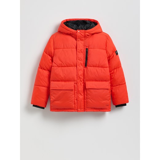 Reserved - Pikowana kurtka z ociepleniem - czerwony ze sklepu Reserved w kategorii Kurtki chłopięce - zdjęcie 186278739