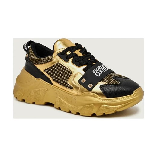 Versace Jeans Couture Sneakersy FONDO SPEEDTRACK DIS. SC4 | z dodatkiem skóry ze sklepu Gomez Fashion Store w kategorii Buty sportowe męskie - zdjęcie 186279968
