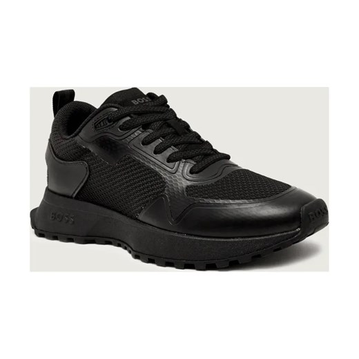 BOSS BLACK Sneakersy Jonah_Runn_meth ze sklepu Gomez Fashion Store w kategorii Buty sportowe męskie - zdjęcie 186279987