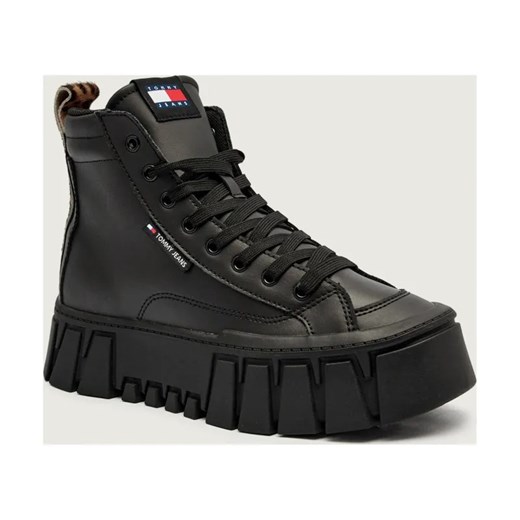 Tommy Jeans Skórzane sneakersy ze sklepu Gomez Fashion Store w kategorii Buty sportowe damskie - zdjęcie 186279997