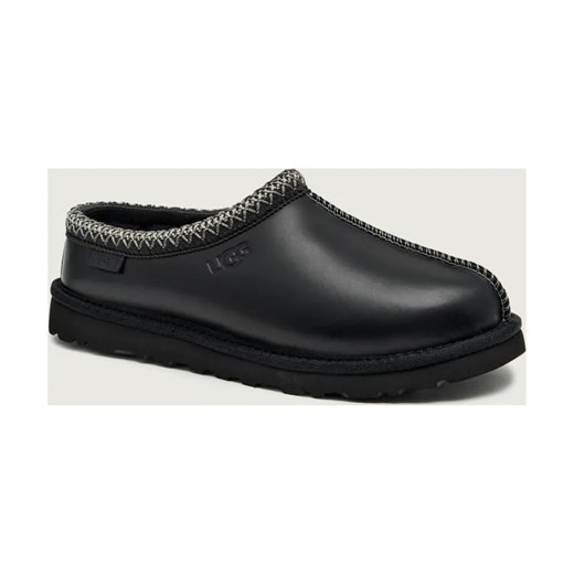 UGG Skórzane mule M TASMAN | z dodatkiem wełny ze sklepu Gomez Fashion Store w kategorii Klapki męskie - zdjęcie 186280049