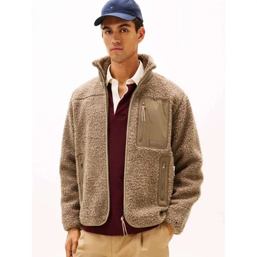 Tommy Hilfiger Bluza TEDDY | Regular Fit ze sklepu Gomez Fashion Store w kategorii Bluzy męskie - zdjęcie 186280128