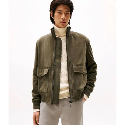 Tommy Hilfiger Kurtka bomber Smart Casual | Regular Fit | zamsz ze sklepu Gomez Fashion Store w kategorii Kurtki męskie - zdjęcie 186280148