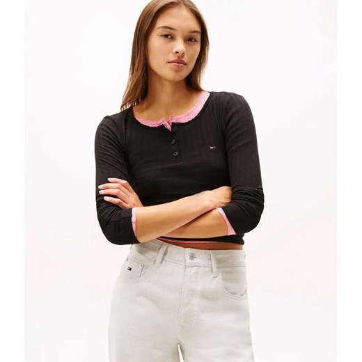Tommy Jeans Bluzka | Slim Fit ze sklepu Gomez Fashion Store w kategorii Bluzki damskie - zdjęcie 186280155