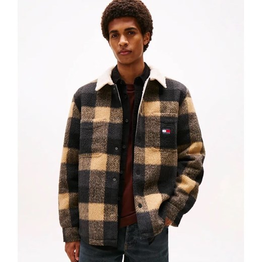 Tommy Jeans Ocieplana kurtka | Oversize fit | shearling ze sklepu Gomez Fashion Store w kategorii Kurtki męskie - zdjęcie 186280208