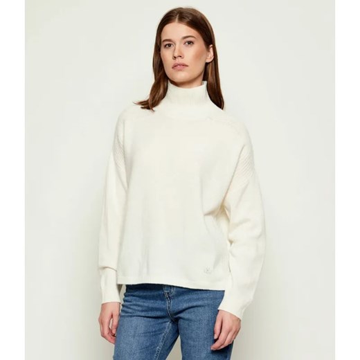 Liu Jo Wełniany półgolf | Regular Fit ze sklepu Gomez Fashion Store w kategorii Swetry damskie - zdjęcie 186280218