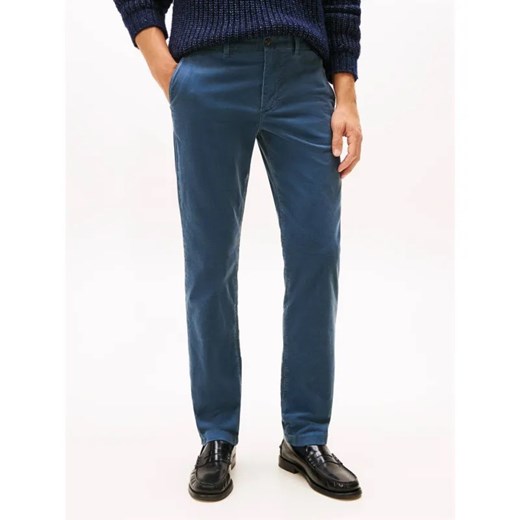 Tommy Hilfiger Sztruksowe spodnie chino DENTON | Straight fit ze sklepu Gomez Fashion Store w kategorii Spodnie męskie - zdjęcie 186281477