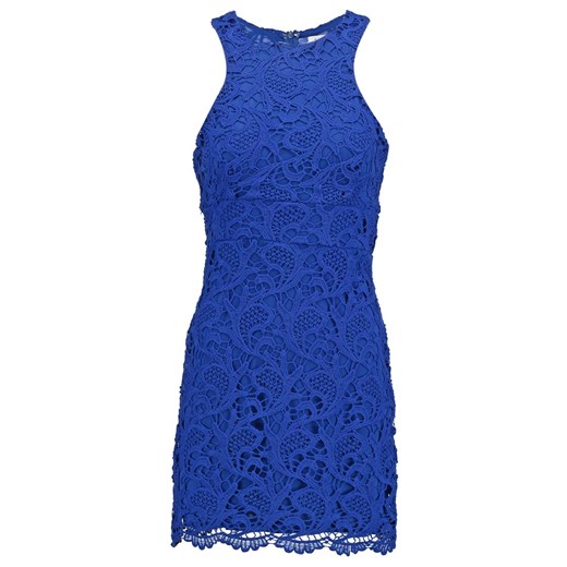 Glamorous Sukienka letnia blue zalando niebieski abstrakcyjne wzory