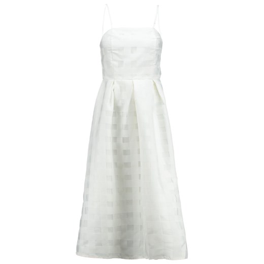 Glamorous Sukienka letnia white zalando bialy abstrakcyjne wzory