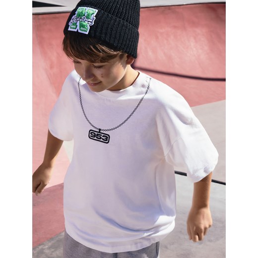 Reserved - Czapka z naszywką - czarny ze sklepu Reserved w kategorii Czapki dziecięce - zdjęcie 186282447