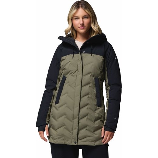 Płaszcz puchowy damski Mountain Croo III Mid Down Columbia ze sklepu SPORT-SHOP.pl w kategorii Płaszcze damskie - zdjęcie 186283199