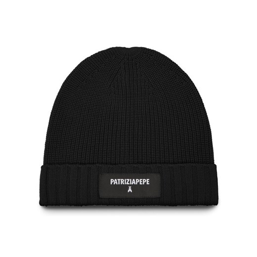 Czapka Patrizia Pepe 2F0111/K9O3A-K103 Czarny ze sklepu eobuwie.pl w kategorii Czapki zimowe damskie - zdjęcie 186283269