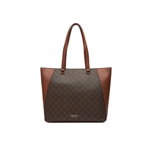 Torebka Nine West EO-WYOMING-LDA8449 Brązowy ze sklepu eobuwie.pl w kategorii Torby Shopper bag - zdjęcie 186283296
