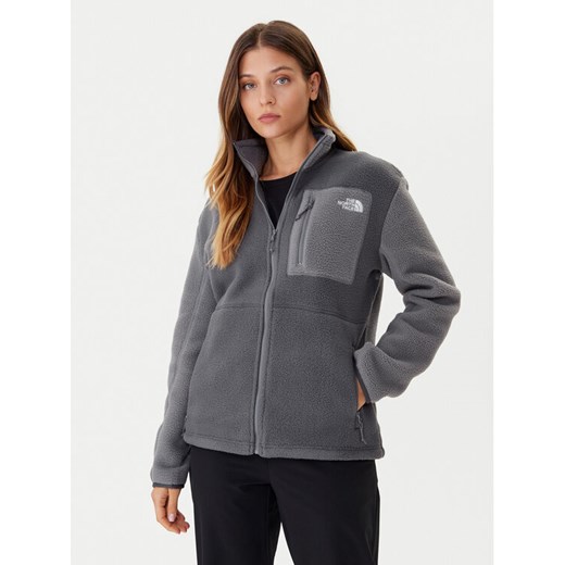 The North Face Polar Yumiori NF0A8E88 Szary Regular Fit ze sklepu MODIVO w kategorii Bluzy damskie - zdjęcie 186283735