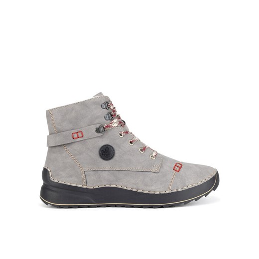 Rieker Botki 51544-64 Szary Rieker 41 MODIVO