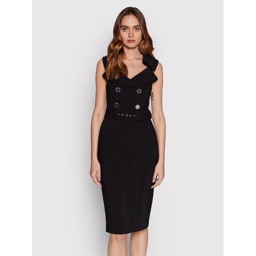 Marciano Guess Sukienka codzienna Audrey 2GGK29 8502Z Czarny Slim Fit ze sklepu MODIVO w kategorii Sukienki - zdjęcie 186283777