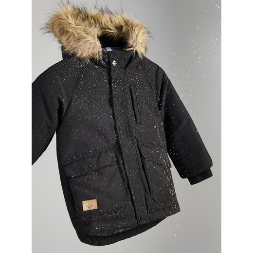 Reserved - Kurtka z kapturem - czarny ze sklepu Reserved w kategorii Kurtki chłopięce - zdjęcie 186286689
