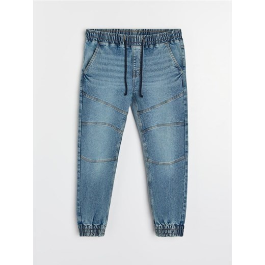 Sinsay - Spodnie jogger - niebieski Sinsay 36 Sinsay