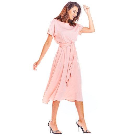 Awama Sukienka w kolorze jasnoróżowym S okazja Limango Polska