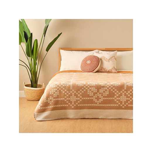 BELLA MAISON Narzuta &quot;Lilith&quot; w kolorze jasnobrązowym - 220 x 180 cm Bella Maison onesize wyprzedaż Limango Polska