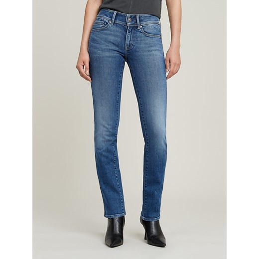 G-Star Dżinsy "Midge" - Slim fit - w kolorze niebieskim W32/L30 okazyjna cena Limango Polska