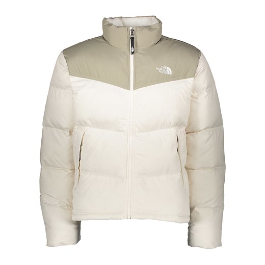 The North Face Kurtka pikowana &quot;Saikuru&quot; w kolorze kremowo-beżowym The North Face M Limango Polska okazja