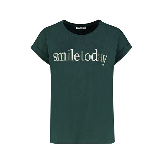 Eight2Nine Koszulka w kolorze ciemnozielonym ze sklepu Limango Polska w kategorii Bluzki damskie - zdjęcie 186289798