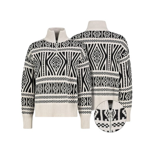 Eight2Nine Sweter w kolorze kremowo-czarnym ze sklepu Limango Polska w kategorii Swetry damskie - zdjęcie 186289878