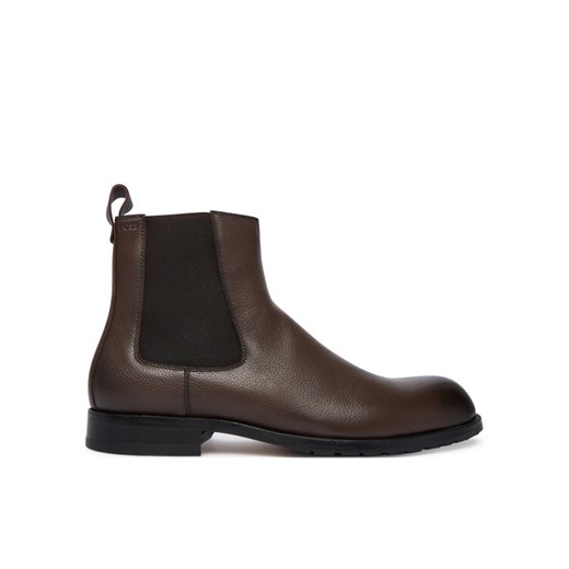 Sztyblety BOSS Tayil-L 50552541 Brązowy - id: 0000305486639 - marki BOSS HUGO BOSS - 186290279 Sztyblety BOSS Tayil-L 50552541 Brązowy ze sklepu eobuwie.pl w kategorii Buty zimowe męskie - zdjęcie 186290279