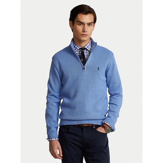 Polo Ralph Lauren Sweter 710859939005 Niebieski Regular Fit ze sklepu MODIVO w kategorii Swetry męskie - zdjęcie 186290899