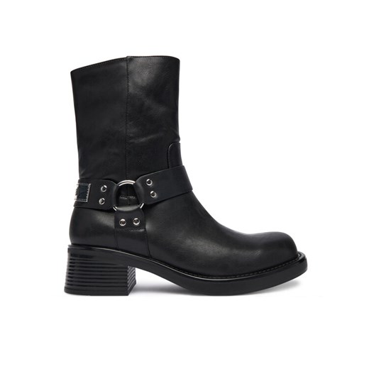 Just Cavalli Botki 79RA3S91 ZSD61 Czarny ze sklepu MODIVO w kategorii Botki - zdjęcie 186291015