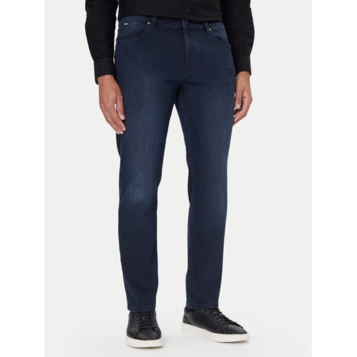 BOSS Jeansy P-Re.Maine 50549820 Granatowy Regular Fit ze sklepu MODIVO w kategorii Jeansy męskie - zdjęcie 186291047